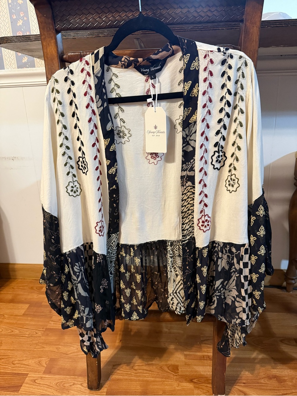Young Threads Gorgeous Kimono-NEW W/TAGS